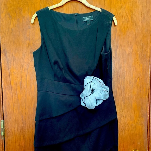 Black dress with Embellishment, size 10 - Picture 1 of 4